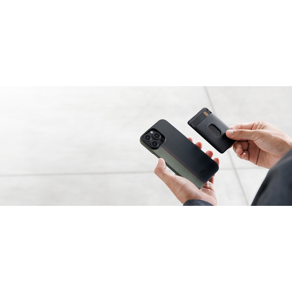 Чехол Pitaka 14 Pro черно-серый